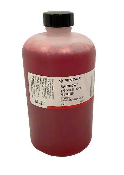Pentair/ r/b ph red solution  -16 oz - 161126