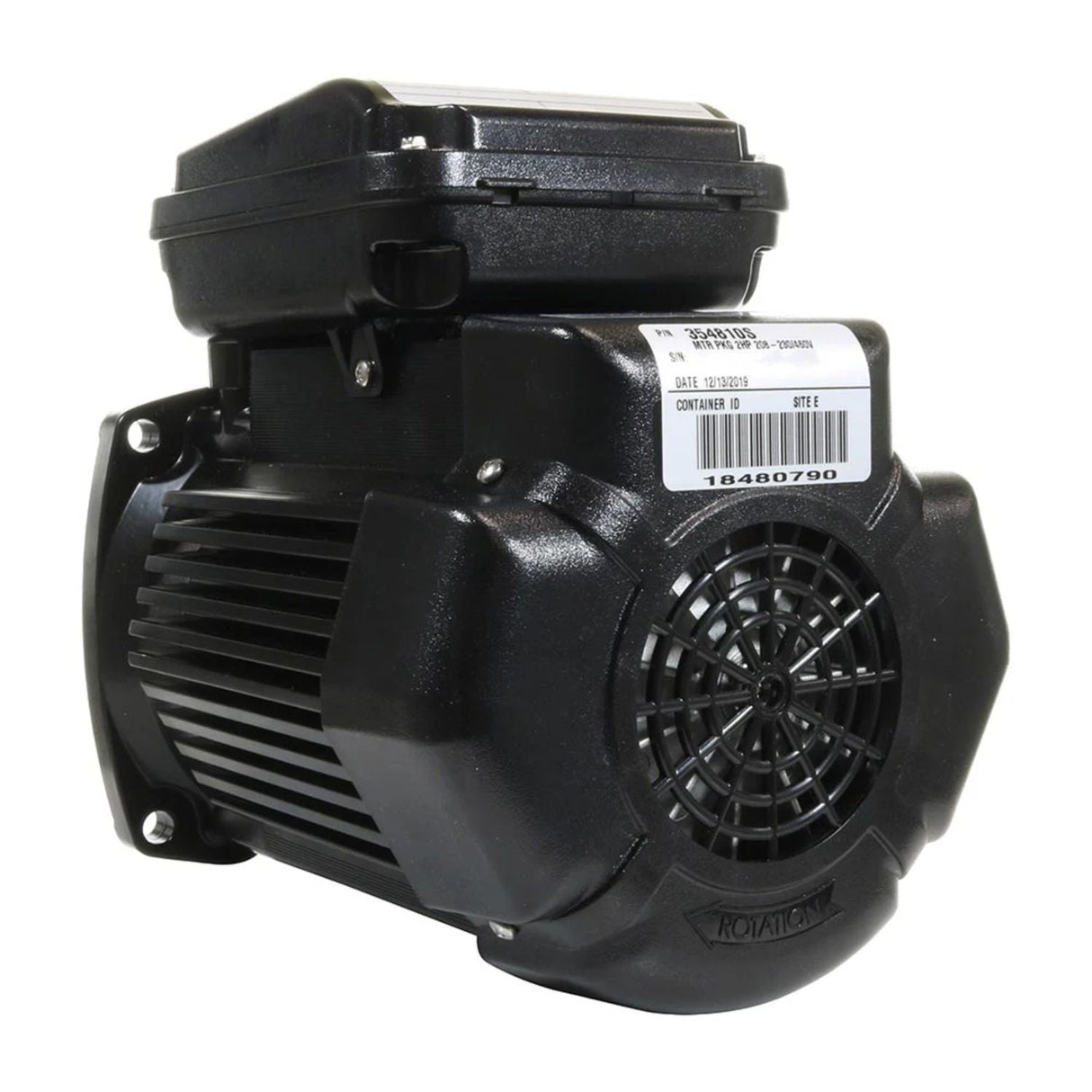 Pentair motor rplment 0.75 hp - black - 354804s
