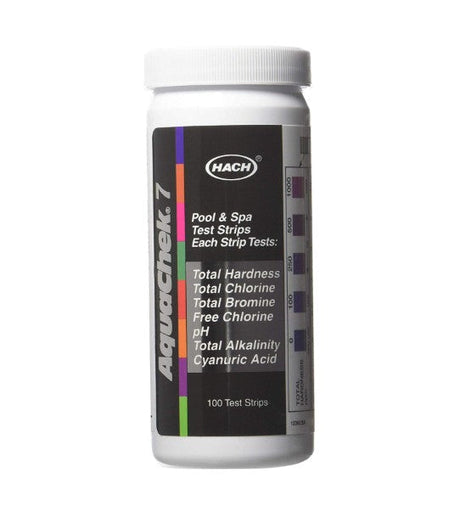 Hach aquacheck 7-in-1test strips - 551236