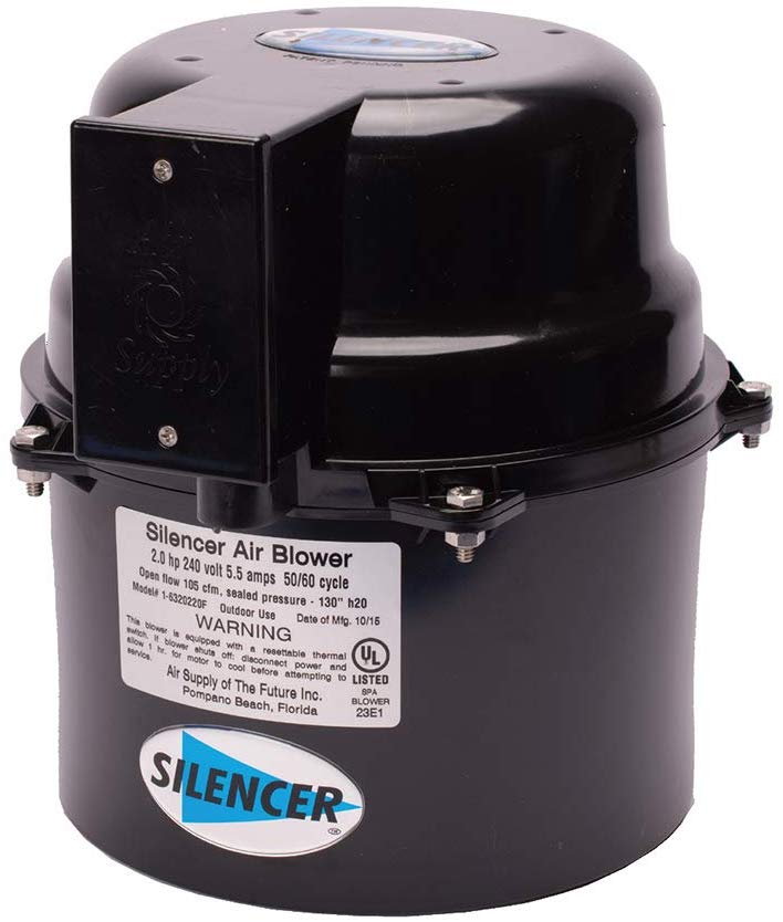 Air Supply Blower Silencer 1 hp 110v - 6310120