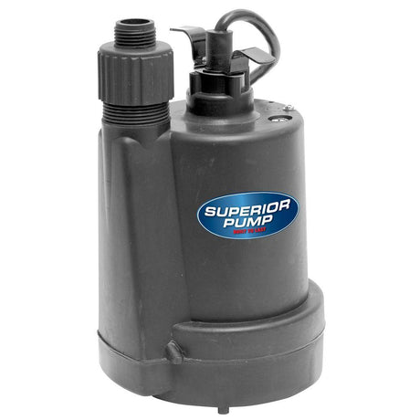 Superior pump 1/5 hp submersible pump - 91029