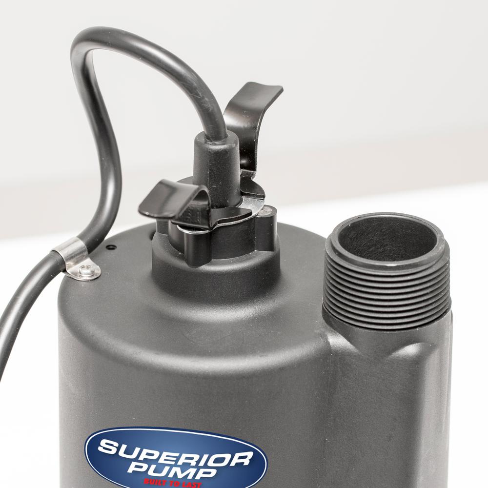 Superior pump 1/5 hp submersible pump - 91029