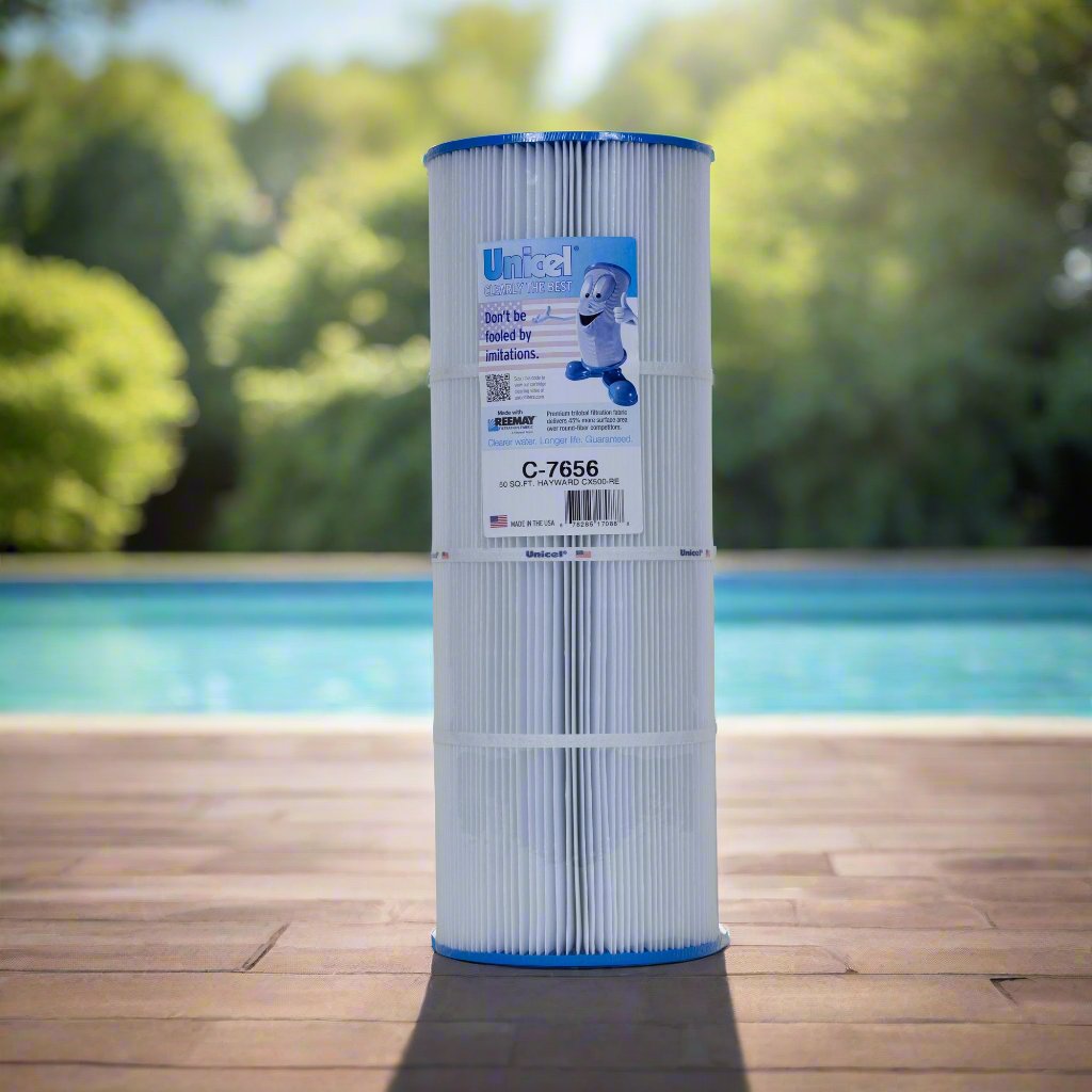 Unicel C-7656 50 Square Foot Media Replacement Pool Hot Tub Spa Filter Cartridge with 108 Pleats