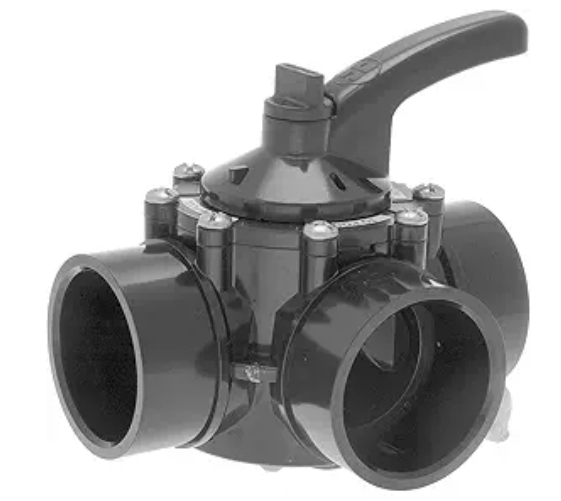 Hayward PSV3S2 3-Way Diverter Valve for Pool Systems