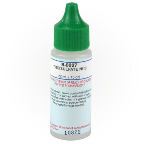 Taylor Thiosulfate n/10, 0.75 oz - R-0007-A