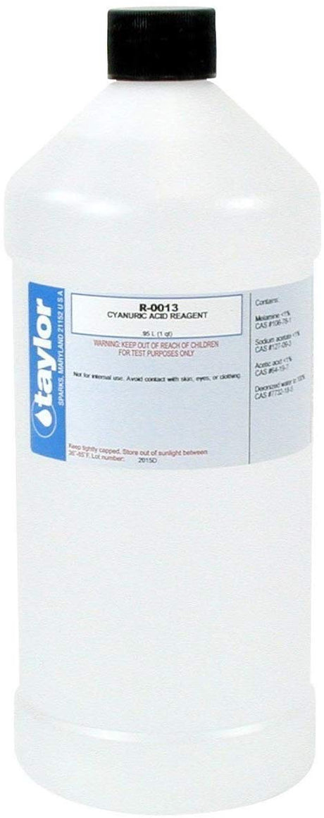 Taylor cyanuric acid reagent, 32 oz - R-0013 QT