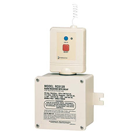 Intermatic heavy duty receiver & relay - rc613r