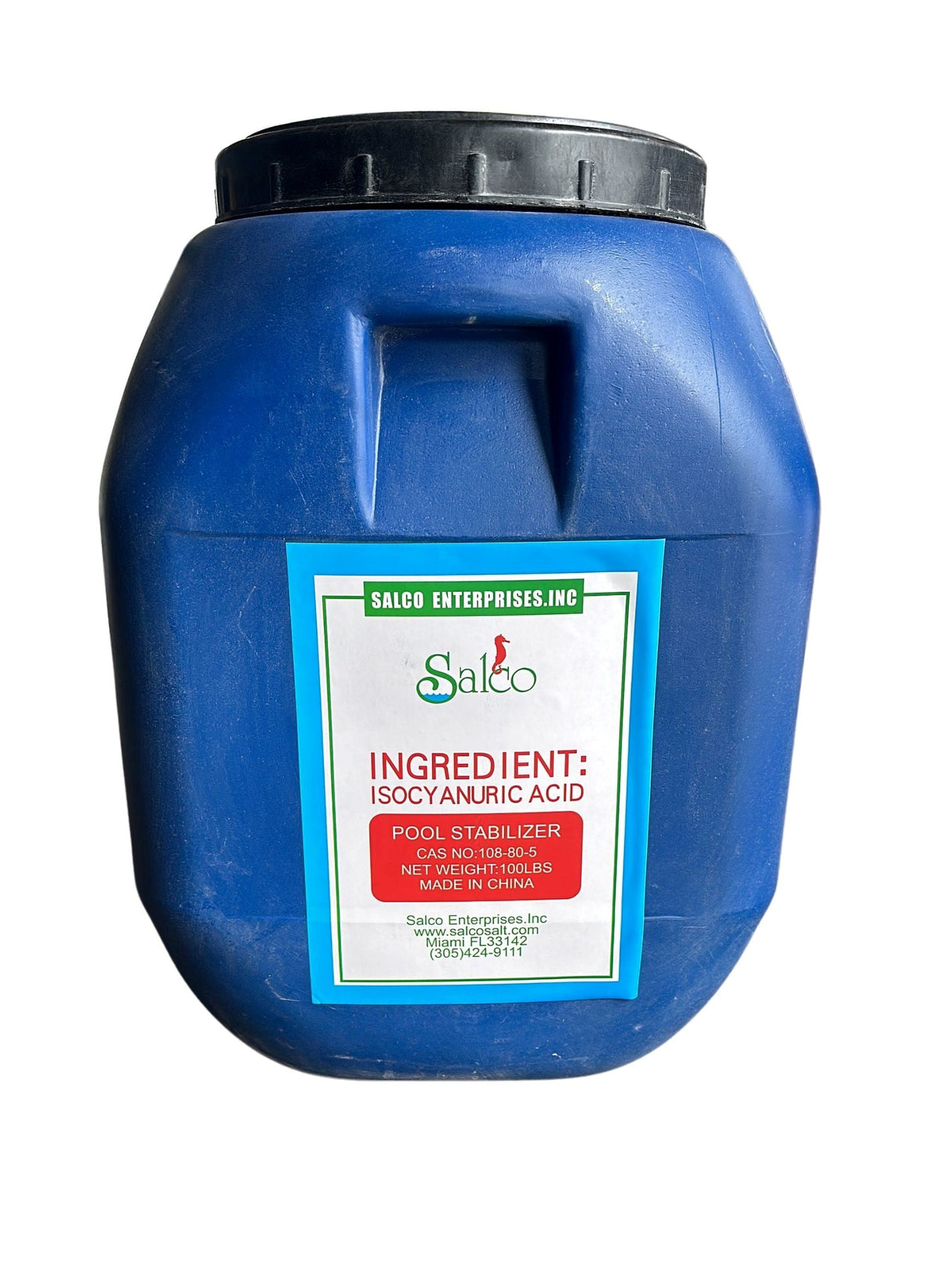 Salco 100 lb stabilizer granulated - stabilizer100/tc-7