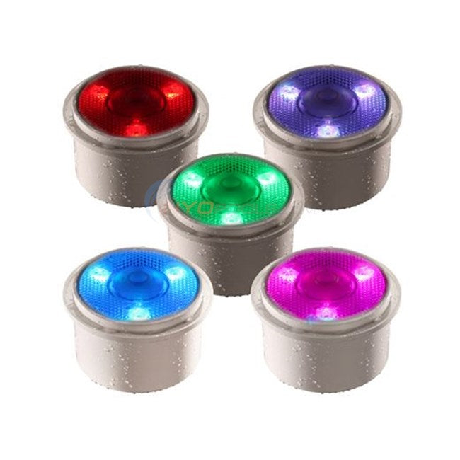 Pentair ColorCascade® LED Light Bubbler  8-Colors 100' Cord | EC-580006