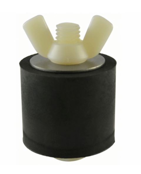 Nylon closed plug (2' pipe) - 155n