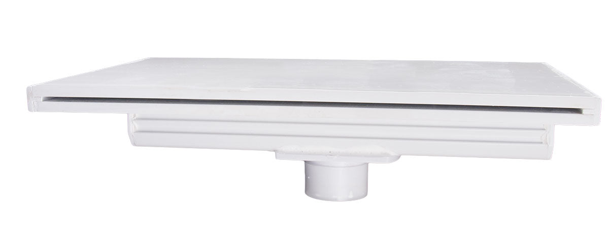 12'' pool waterfall 1'' lip (white) - 25576-120-000