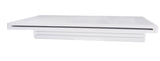 36'' waterfall (bk port) 1'' lip / white - 25577-320-000