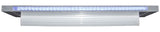 72" led waterfall(bk port)6" lip / wht - 25677-630-000