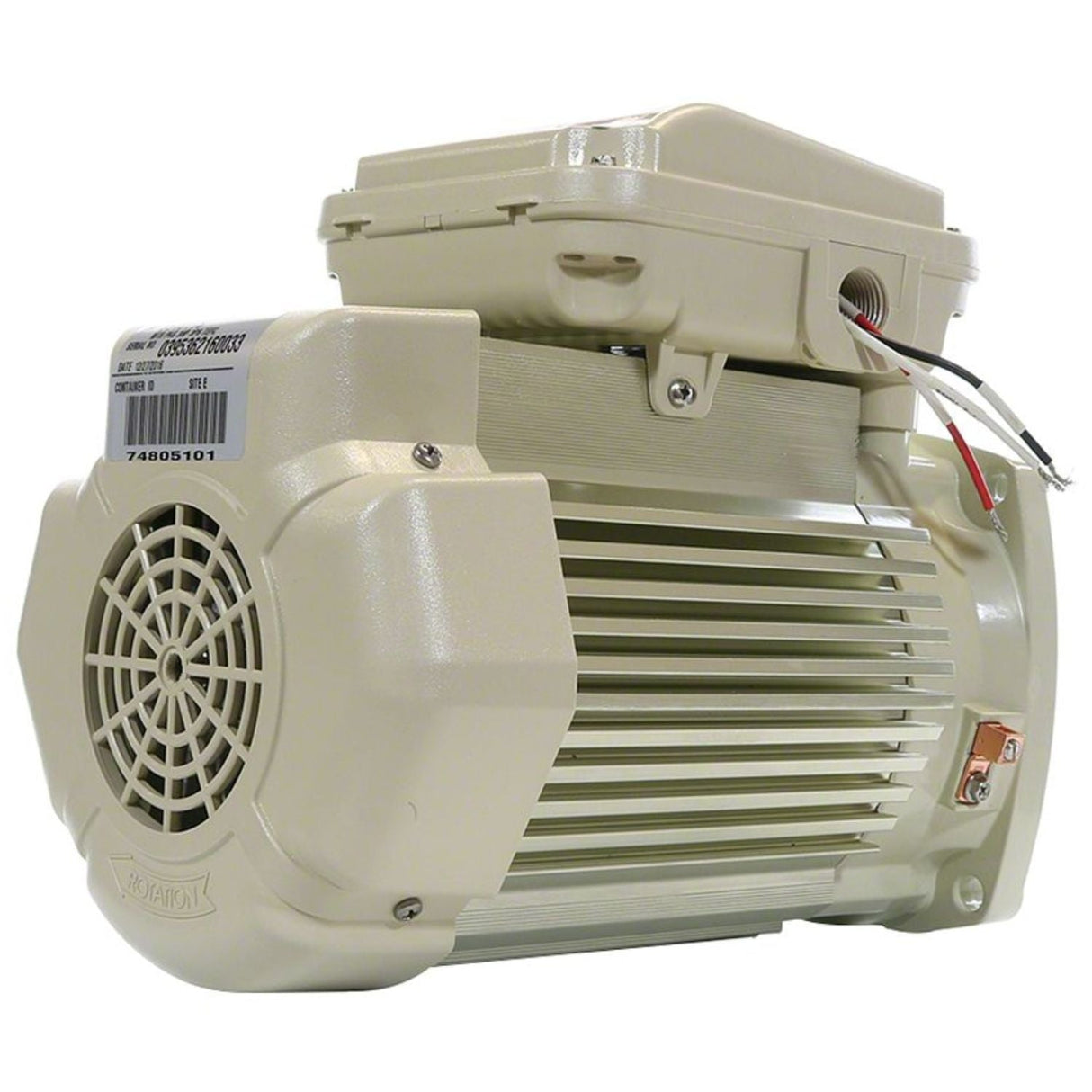 Pentair motor rplment 0.75 hp - almond - 354803s
