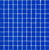 Crystal tile blue - 1" x 1" - 4cbvv314