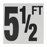 I.L smooth tile 6'' x 6'' 5.5 ft - 5.5.