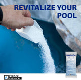 Pool Shock by Aqua Org Plus - 65% Granular Cal Hypo - Swimming Pool Shock for In-Ground, Above Ground, Spas & Hot Tubs 1 LB Bags