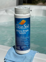 Clear Spa Bromo Bright Tablets 1" 1.5lb Larger container