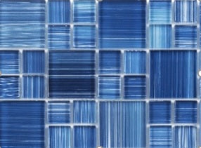 Glass tile - cobalt blue - 8csmvv314