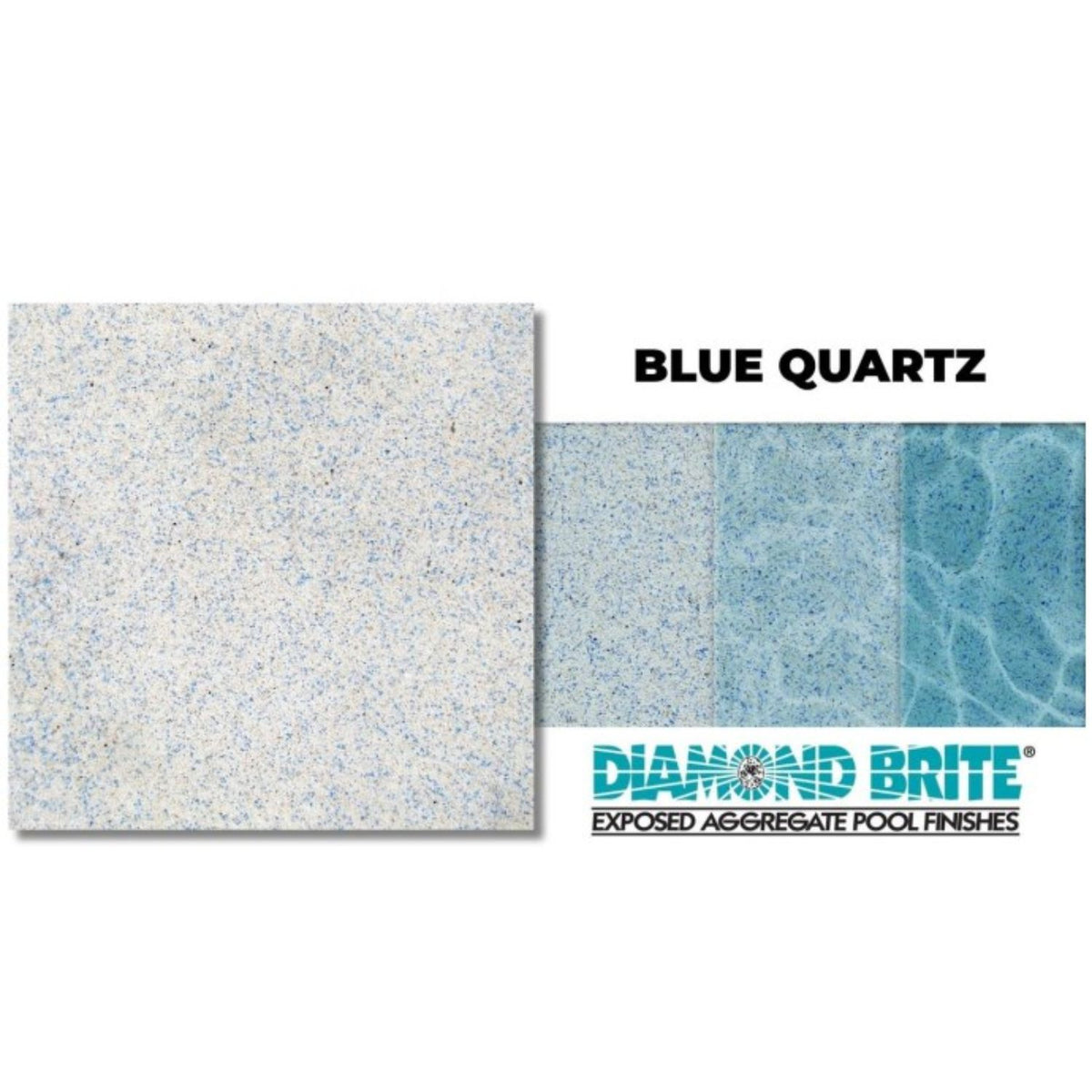 Diamond Brite Blue Quartz 80 Lb Bag - Blue Quartz