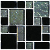 Glass tile - slate blend mixed - gg8m2348k9