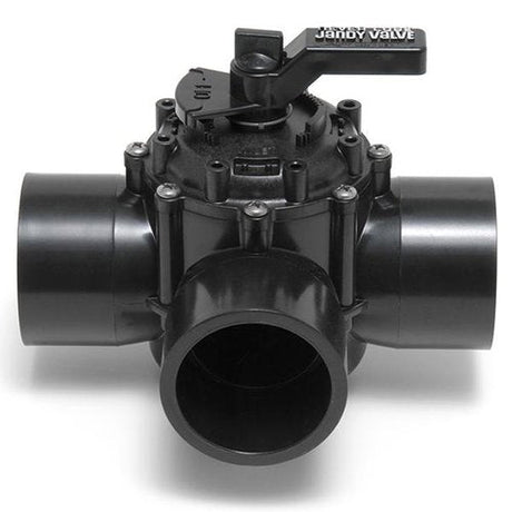 Jandy 3 way valve 2.5 x 3 never lube-blk - JDY-4719