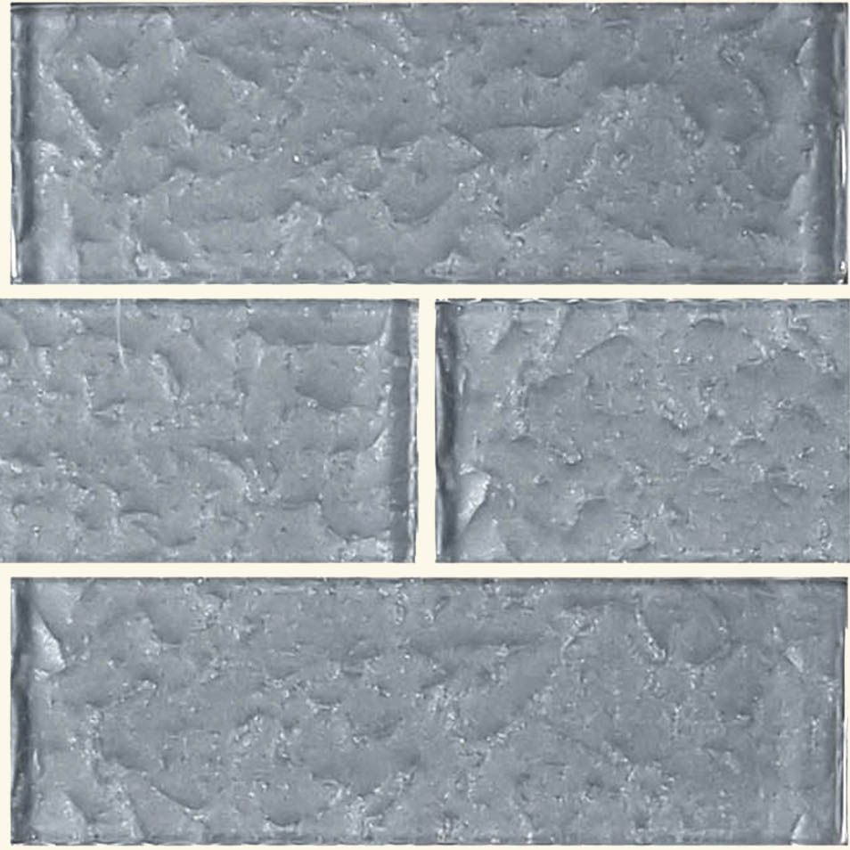 Glass Tile Gray 2" X 6" - Ms826k7