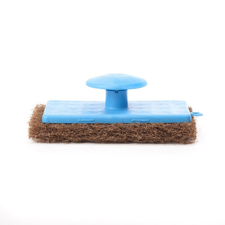Scrub pad with knob - medium (red) - prod074