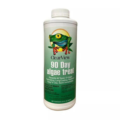 Clearview Copper Strike Swimming Pool Algaecide 32oz 90 Day Algae Treat